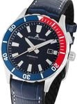 Jacques Lemans 1-2131B Hybromatic Herrenuhr 43mm 10ATM