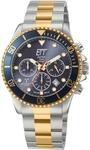 ETT EGS-11609-35M Professional Solar Funk Chronograph Herrenuhr 44mm 20ATM