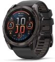 Garmin 010-02905-21 Herrenuhr fenix 8 AMOLED Saphirglas Silikonband 51mm 10ATM