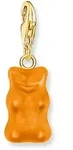 Thomas Sabo 2186-413-8 Orangener Charm Goldbären Anhänger vergoldet Damen Thomas Sabo 2186-413-8 Orangener Charm Goldbären Anhänger vergoldet Damen
