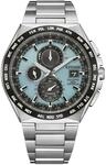 Citizen AT8238-84M Herrenuhr Eco-Drive Super-Titanium Funk-Chronograph 44mm 10ATM