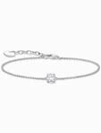 Thomas Sabo A2156-051-14-L19V Silbernes Armband m. wei&szlig;em Zirkonia