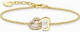 Thomas Sabo A2163-414-14-L19V Vergoldetes Armband m. verschlungenen Herzen Thomas Sabo A2163-414-14-L19V Vergoldetes Armband m. verschlungenen Herzen