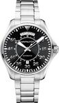 Hamilton H64615135 Herrenuhr Khaki Aviation Pilot Day Date Automatik 42mm 10ATM