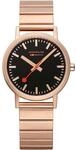 Mondaine A660.30314.16SBR Classic Schwarz und Ros&eacute; 36mm 3ATM