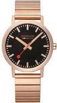 Mondaine A660.30360.16SBR Classic Schwarz und Ros&eacute; 40mm 3ATM