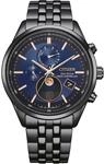 Citizen BY1035-56L Herrenuhr Eco-Drive 4-Zonen Funkuhr Mondphase Chronograph 42mm
