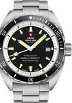Swiss Military SMA34100.02 Diver Titanium Automatik Herrenuhr 42mm 30ATM