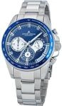 Jacques Lemans 1-2127F Liverpool Chronograph Herrenuhr 40mm 10ATM