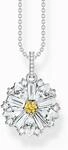 Thomas Sabo KE2086-051-4-L45V Kette mit Blumen Anh&auml;nger silber Damen