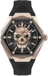 Philipp Plein PWPWA0224 Herrenuhr The $kull Spikes 46mm 5ATM