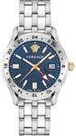 Versace VE7C00523 Herrenuhr Greca Time GMT 41mm 5ATM