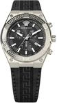 Versace VESO00222 Herrenuhr Sporty Greca Chrono 46mm 5ATM