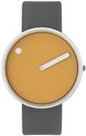 Picto 43354-6220S Mustard Yellow Unisex 40mm 5ATM