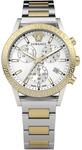 Versace VEKB00622 Sport Tech Lady Chronograph Damenuhr 40mm 5ATM