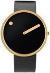 Picto 43387-4120G Black Unisex 40mm 5ATM