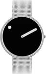 Picto 43370-0820S Black Unisex 40mm 5ATM