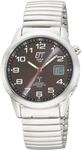 ETT Eco Tech Time EGS-11712-22Z Herrenuhr Funk Solar Drive Basic 41mm 5ATM
