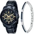 Maserati R8873621042 Herrenuhr Successo Chronograph Set 44mm 5ATM