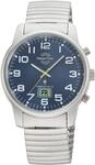 Master Time MTGA-10823-32M Herrenuhr Zugband Funkuhr 41mm 3ATM