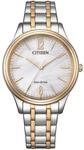 Citizen EM0416-78A Damenuhr Eco-Drive Elegance 34mm 5ATM