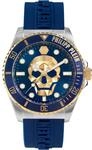 Philipp Plein PWOAA0222 The $kull Diver Herrenuhr 44mm 10ATM