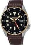 Seiko SSK036K1 5 Sports GMT Automatik Herrenuhr 43mm 10ATM