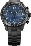 Traser H3 109462 P67 Officer Chronograph Blue Steel Herrenuhr 46mm 10ATM