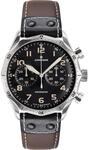 Junghans 27/3591.00 Herrenuhr Pilot Chronoscope Automatik 43mm 10ATM