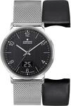 Junghans 56/4628.44 Herrenuhr Milano Mega Solar 39mm 5ATM