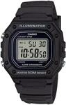Casio W-218H-1AVEF Collection Herrenuhr 43mm 5ATM