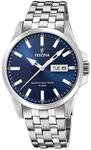 Festina F20357/3 Klassik Day-Date Herrenuhr 41mm 10ATM