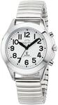 Master Time MTLA-10706-60M sprechende Damen-Funkuhr Zugband Damenuhr 38mm
