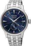 Seiko SSA347J1 Presage Blue Moon Automatik Herrenuhr 41mm