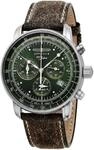 Zeppelin 8680-4 100 Jahre Chronograph Herrenuhr 42mm 5ATM