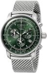 Zeppelin 8680M-4 Alarm Chronograph 100 Jahre Herrenuhr 43mm 5ATM