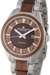 Jacques Lemans 1-2116H Eco Power Wood Herrenuhr 40mm 10ATM
