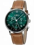 Zeppelin 8086-4N Hindenburg LZ129 Chronograph Solar Herrenuhr 41mm 5ATM