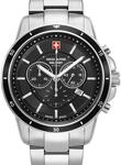Swiss Alpine Military 7089.9137 Chronograph Herrenuhr 44mm 10ATM