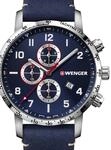 Wenger 01.1543.109 Attitude Chonograph Herrenuhr 44mm 10ATM