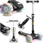 KIDIZ&reg; Roller Kinder Scooter X-Pro2 Dreiradscooter mit PU LED Leuchtenden...