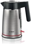 BOSCH TWK6M480 Wasserkocher (1,7 Liter, 2400 W, Edelstahl, Tassenanzeige,