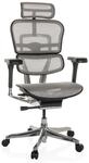 hjh OFFICE Luxus Chefsessel ERGOHUMAN GEN2 Netzstoff mit Armlehnen