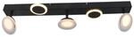 BRILLIANT Lampe, Meriza LED Spotbalken 3flg schwarz, 3x LED integriert, 7.3W LED