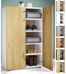 VCM Holz-Schuhschrank Ma&szlig;e: H. 110 x B. 70 x T. 39 cm Allzweckschrank 5