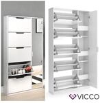 VICCO Schuhkipper LUCA gro&szlig; 5 F&auml;cher Schuhregal Schuhschrank St&auml;nder