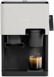 NIVONA CUBE 4102 Kaffeeautomat, Cremewei&szlig; (Kegelmahlwerk Schwarz Touchdisplay, 250 g