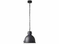 BRILLIANT Lampe, Kiki Pendelleuchte 35cm schwarz korund, Metall, 1x A60, E27,