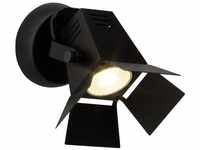 BRILLIANT Lampe Movie LED Wandspot schwarz matt 1x LED-PAR51, GU10, 5W