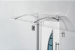 Gutta Typ PT Secco Pultvordach Edelstahl, 200 x 90 cm